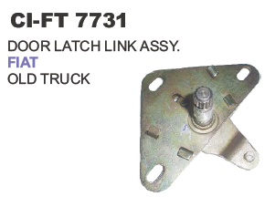 Door Latch Link Assy Fiat O/M Truck - Steel, 7x5x2 cm, Zinc Plated | Durable, Reliable, Easy Install, Precise Fit, 1 Year Warranty