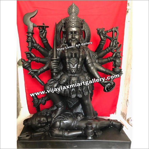 Polished Marble Kali Mata Statue