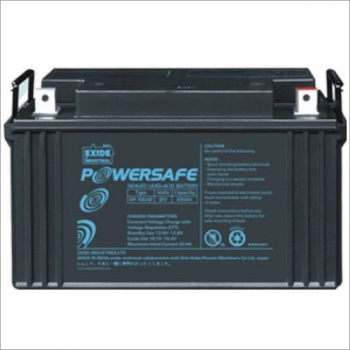 75Ah Exide Power Safe Battery Usage: Electric Equipment