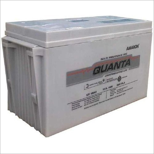 Amaron Quanta 100 Ah Battery Usage: Electric Equipment