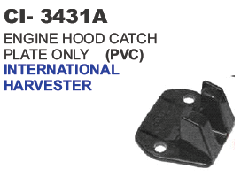 Engine Hood Catch Plate Pvc Harvester  Truck