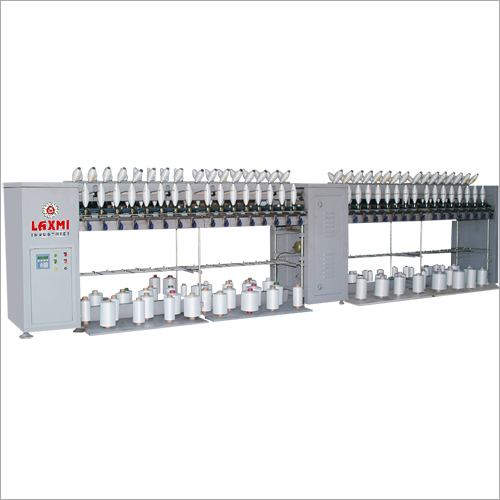 Electro Mechanical Cop Winding Machine - Metal Build 13' to 29' Lengths | High Efficiency 3500 to 5000 RPM Spindle Speed Diverse Technical Specs