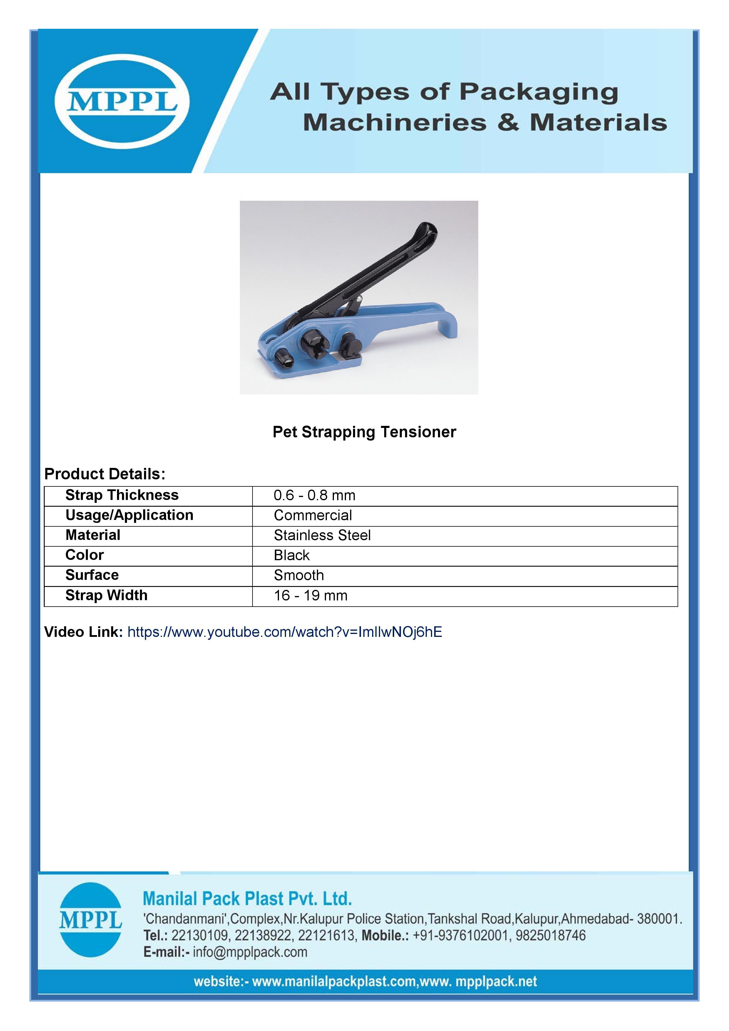 Pet Strapping Tensioner