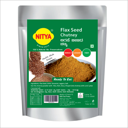 Fresh & Healthy Flax Seed Chutney