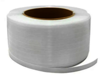 Pp Box Strapping Manual Roll - Pp Material, Width: 5.5-18.5 Mm, Thickness: 0.4-0.9 Mm, Length: 500-1000 M | Box Strapping Solution, Custom Sizes Available