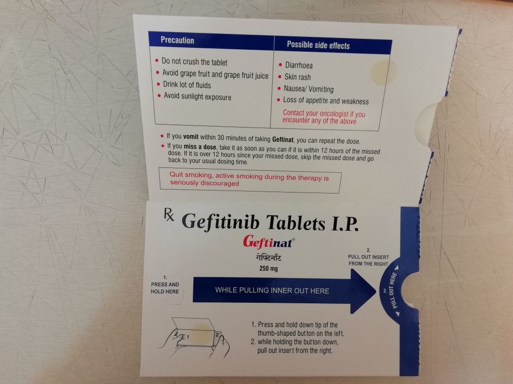 GEFTINAT 250MG GEFTINIB TABLETS IP