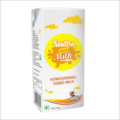 Homogenised Toned Milk - Vacuum Pack, White Color, Original Flavor, Raw Milk Type, Shelf Life: 48 Hours | Ideal for Tea, Coffee, and Cooking Applications