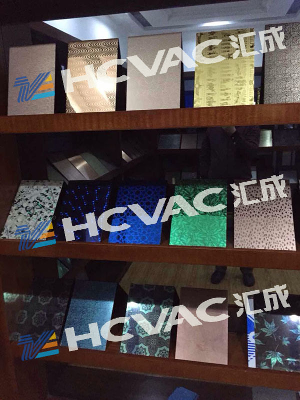 HCVAC Elevator Stainless Steel Sheet PVD Titanium Vacuum Coating Machine