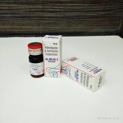 Albendazole 200 mg, Ivermectin 1.5mg,/5 ml