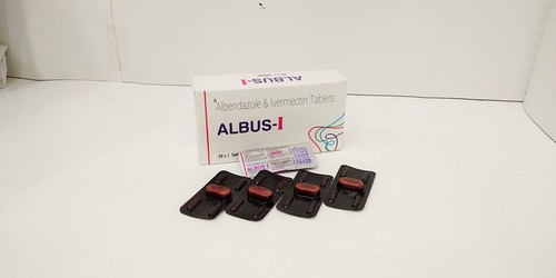 Albendazole 400mg & Ivermectin 6mg Chewable Tab.