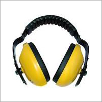 Industrial Safety Headphones - Plastic, Standard Size, Multiple Colors - Unisex Noise Protection with Soft Foam Cushion
