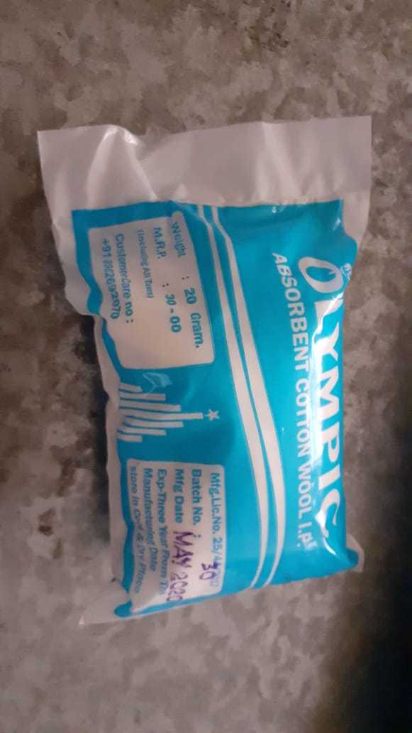 Absorbent Cotton Wool