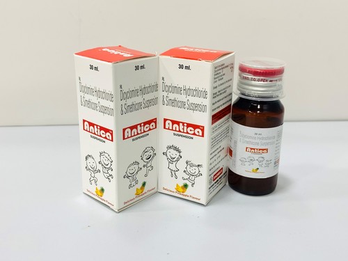 Dicyclomine Hcl & Methylpolysiloxane susp.