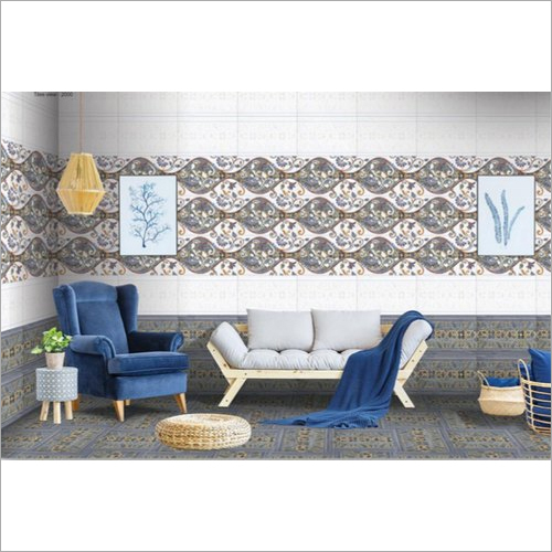 Ceramic Wall Tiles - Polished Finish, Digital Tile Type | Sturdy Nature, Breakage Proof, Long Lasting Shine, Easy Installation, Simple Maintenance