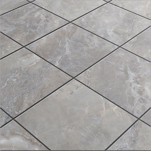 Grey Porcelain Tiles - 60x60 cm Multicolour 5-10 mm Thickness | Matt Finish Ceramic Material Interior Floor Application