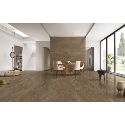 Book Match Vitrified Tiles - 60x60 cm 8-10 mm Thickness | Non-Slip Ceramic Flooring Gloss Finish