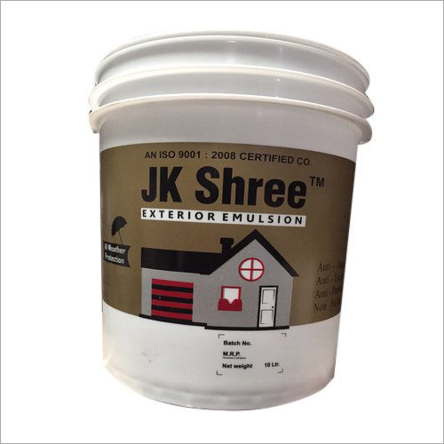 10 Ltr Exterior Emulsion Paint Grade: Industrial Grade