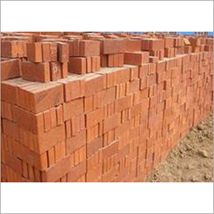 Solid Brick - Clay Standard Size Red | Rectangular Shape Used for Exteriors in Homes Offices Schools and Industrial Applications
