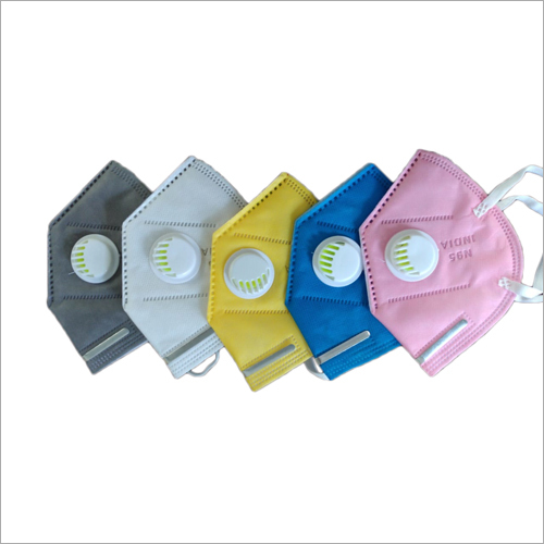 KN95 5 Layer Mask - Non Woven Fabric, Unisex, Any Color | 5 Layer Protection Against Dust, Pollen, Smoke, and Bacteria