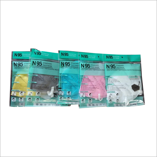 N95 Mask - Non Woven Fabric, Unisex, Any Color | Protects Against Bacteria, Ideal for Personal Care Use