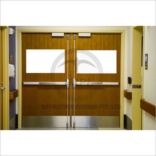 Industrial Acoustic Wooden Doors Application: Residential