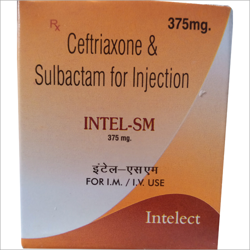 375 MG Ceftriaxone And Sulbactam For Injection