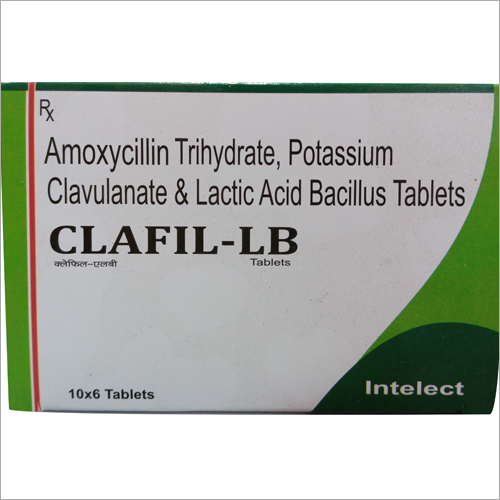 Amoxycillin Trihydrate Potassium Clavulanate And Lactic Acid Bacillus Tablets