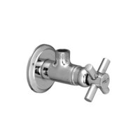 Brass Angle Valve - Color: Silver