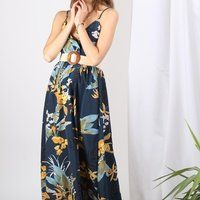 Long floral dress  for ladies