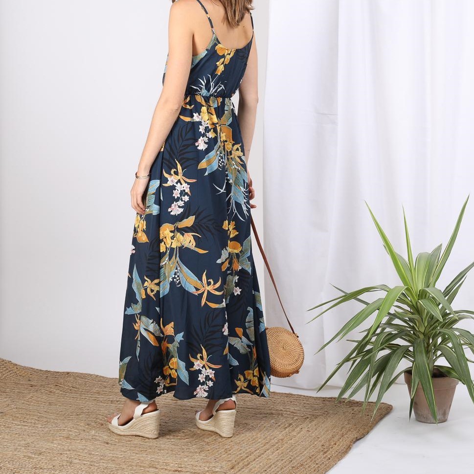 Long floral dress  for ladies