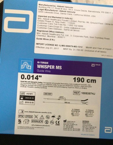 Abbott Wisper Guide Wire