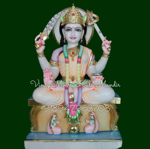 Santoshi Mata Marble Statue