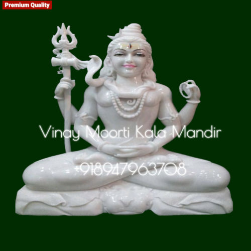 Lord Shiva Marble Statue