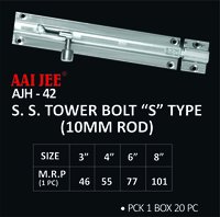 S.s Tower Bolt 10mm