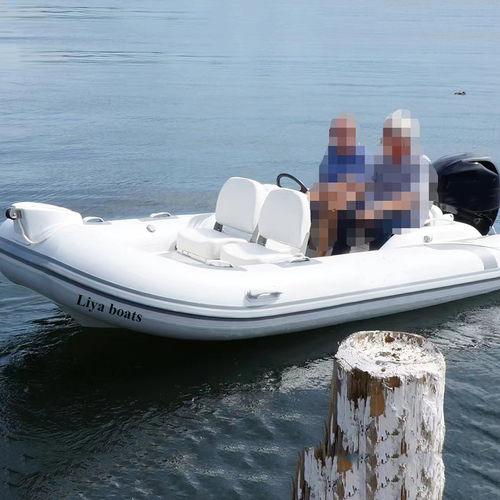 Liya Rib 430 Small Hypalon Fiberglass Hull Rib Boat For Sale