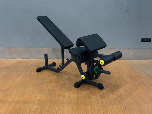 Adjustable Bench With Prechare And Leg Curl