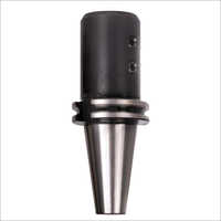 Side Lock Adaptor - Steel, 25 X 50 Mm, Black | Bt30 Taper Size, Rubber Locking Mechanism, Iso 9001 Compliant For Secure Tooling