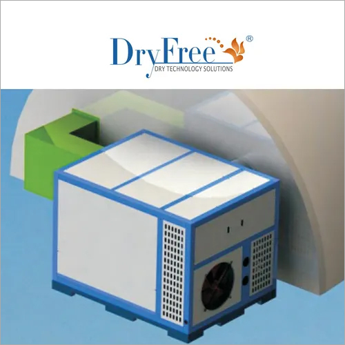 Integrated Multifunctional Heat Pump Dehydrator - Stainless Steel, 1540x1050x1040 mm, Blue | Energy-Saving Design, Ideal for Solar Tunnel Dryer Support, Adjustable Temperature and Humidity Control