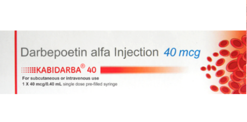 Kabidara 40mcg Darbepoetin Injection