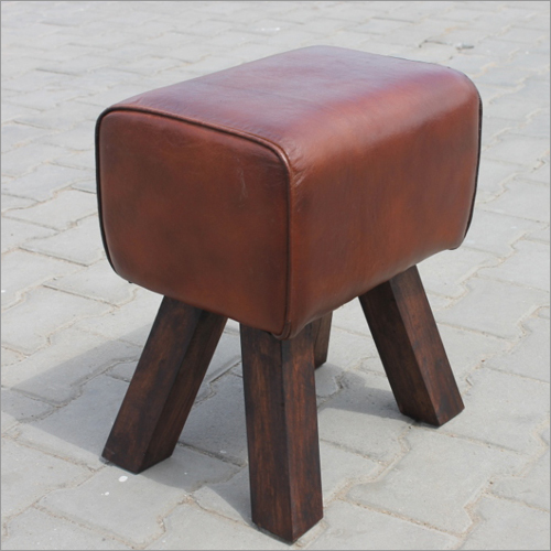 Leather Stool Leather Stool