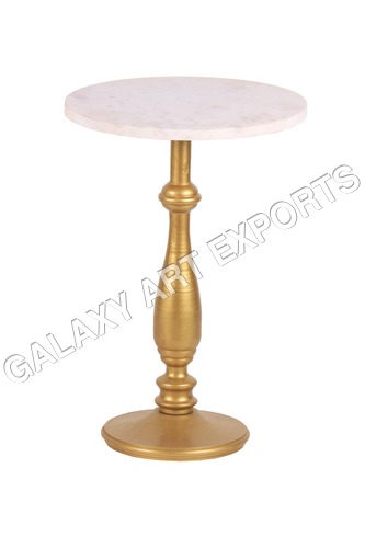 Side Table with Marble Top K. D.