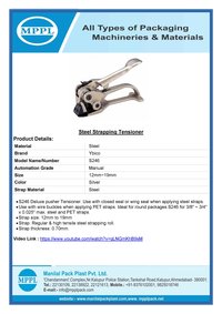 Steel Strapping Tensioner S246