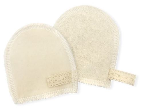 100% Organic Cotton Puff-Glove type