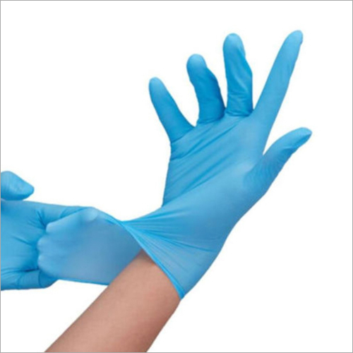 Blue Nitrlie Gloves