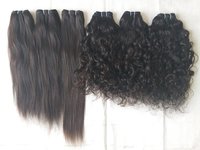 Raw Indian Curly best human hair Extensions