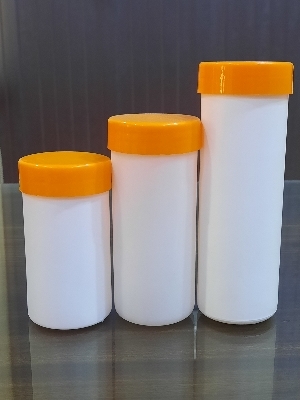 HDPE PLASTIC BOLUS CONTAINER