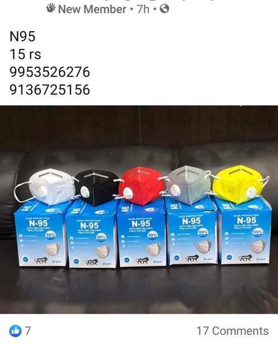 N95 Washable Face Mask