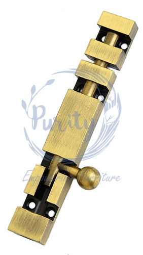 Brass Rectangle Tower Bolt