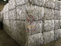 Pet Clear Bottle On Bales Scraps