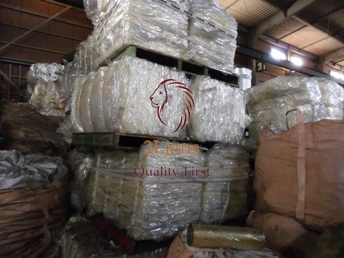 Pet Clear Film On Bales Plastic Scrap